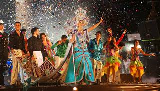 Colorful celebrations by the sea