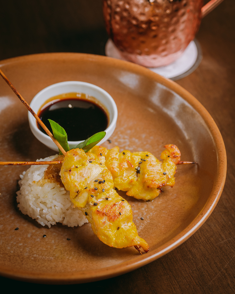 Rice and shrimp - Thai food